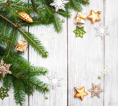 Süslü Noel ağacı 