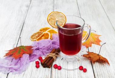 Sıcak sıcak şarap.