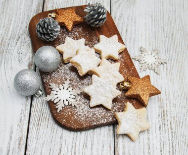 Süslü Noel kurabiyeleri