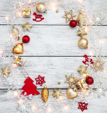 Noel çelengi ışıkları