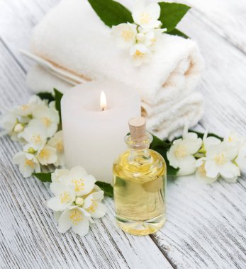 Yasemin çiçekleri Spa konseptiyle