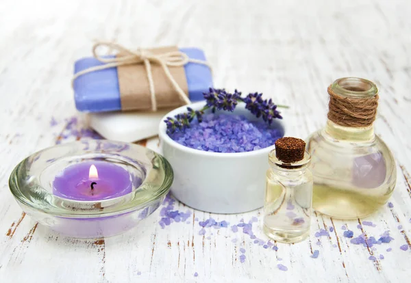 Lavanta, deniz tuzu ve mum