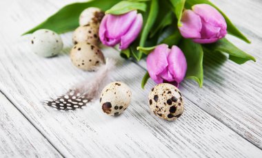 Yumurtalı paskalya arkaplanı