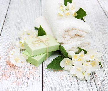 Yasemin çiçekleri Spa konseptiyle