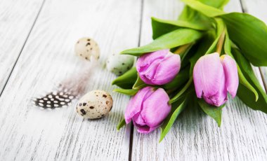 Yumurtalı paskalya arkaplanı