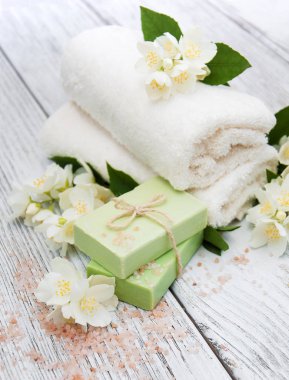 Yasemin çiçekleri Spa konseptiyle