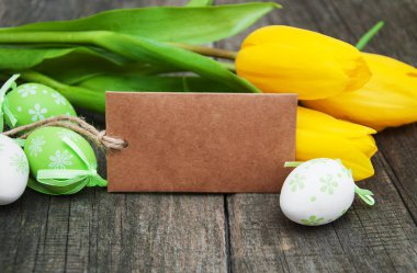 Paskalya tebrik kartı