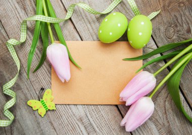 Paskalya tebrik kartı