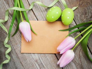 Paskalya tebrik kartı