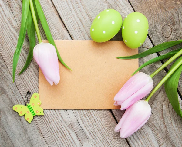 Tarjeta de felicitación de Pascua —  Fotos de Stock