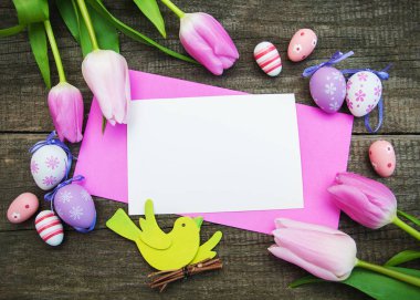 Paskalya tebrik kartı