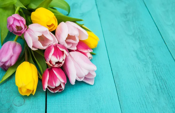 Tulipanes primavera flores — Foto de Stock