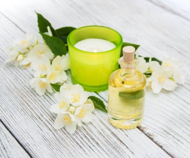 Yasemin çiçekleri Spa konseptiyle