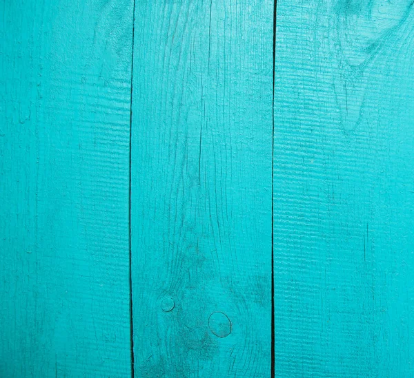 Azul pintado fundo de madeira — Fotografia de Stock