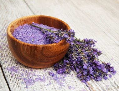 Lavanta ve masaj tuz