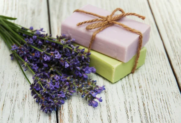 LLavanda con jabón — Foto de Stock