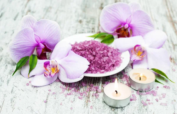 Spa and massage products — Stock Photo, Image