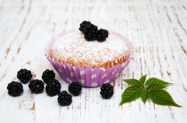 Muffin blackberry ile