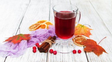 Sıcak sıcak şarap.