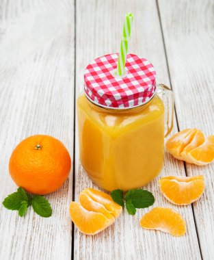 Portakal suyu ile jar