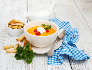 taze kabak kabak çorbası