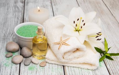 Beyaz Zambak ile Spa Ürünleri