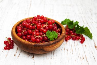 taze kırmızı kuş üzümü