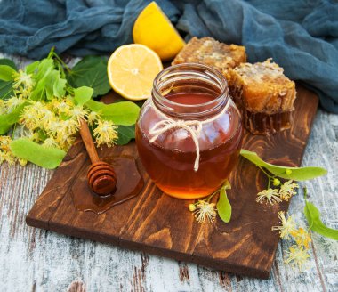 Bal ve ıhlamur çiçek