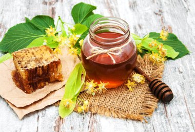 Bal ve ıhlamur çiçek