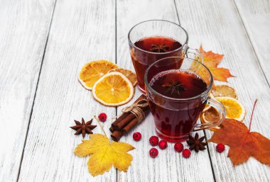 Sıcak sıcak şarap.