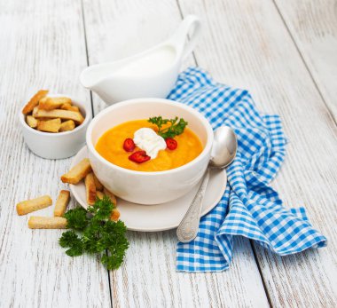 taze kabak kabak çorbası