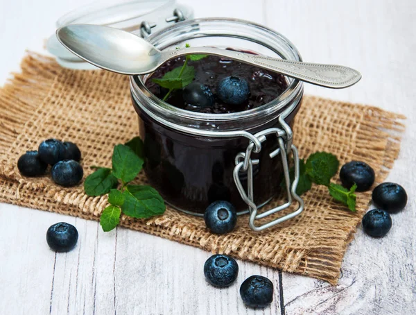 Böğürtlenli reçel kavanoz