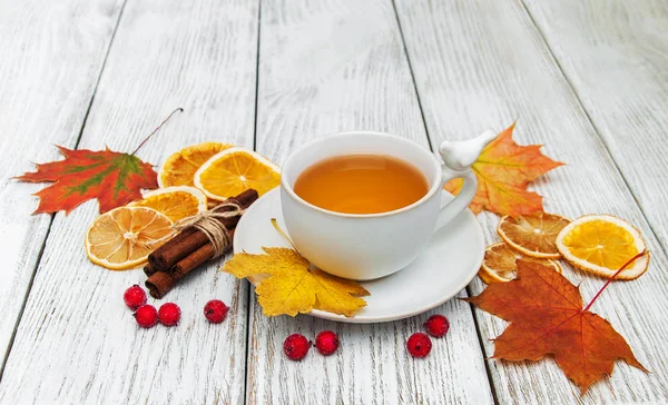 sıcak çay ile baharat