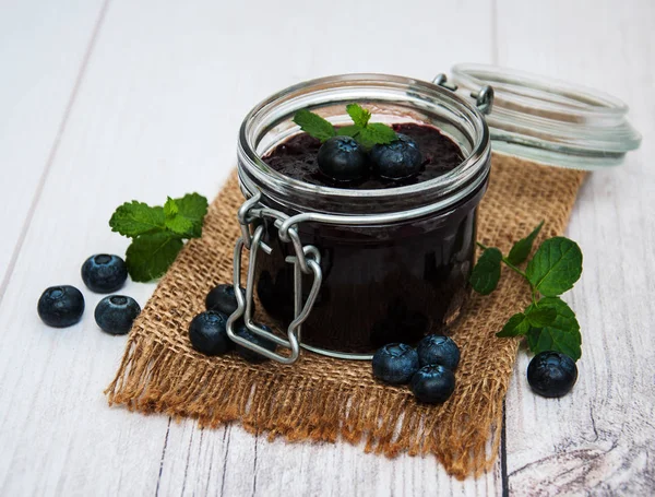 Böğürtlenli reçel kavanoz