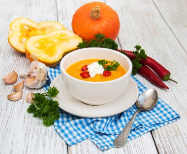 taze kabak kabak çorbası