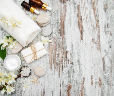 Yasemin çiçekleri Spa konseptiyle