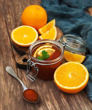 Lezzetli portakal reçeli