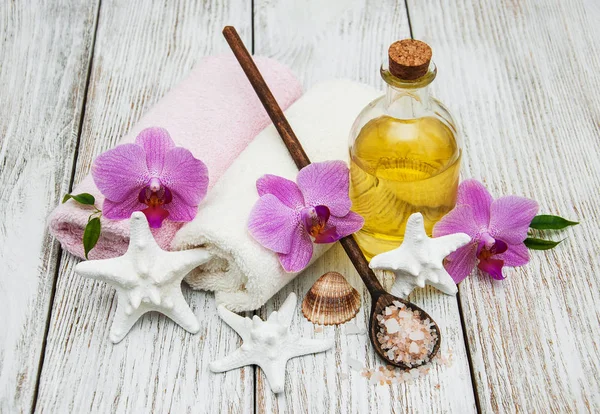 Pembe orkide Spa konseptiyle