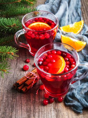 Noel sıcak sıcak sıcak şarap