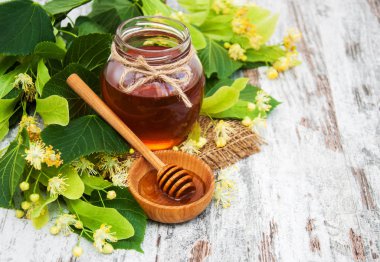 Bal ve ıhlamur çiçek