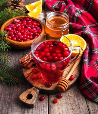 Noel sıcak sıcak sıcak şarap