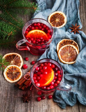 Noel sıcak sıcak sıcak şarap