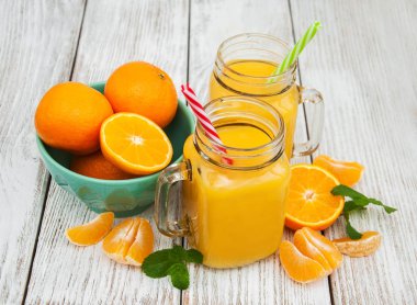 Portakal suyu ile jar