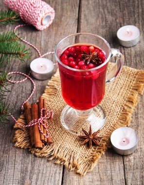 Noel sıcak sıcak sıcak şarap