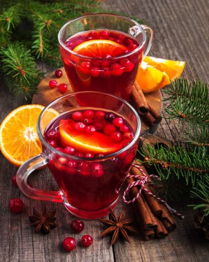 Noel sıcak sıcak sıcak şarap
