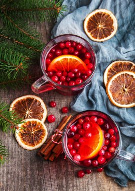 Noel sıcak sıcak sıcak şarap