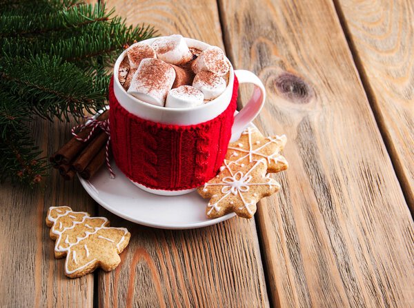 Чашка рождественского какао
