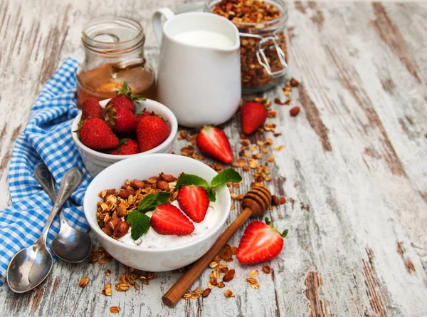 Σπιτικό granola ψημένο — Φωτογραφία Αρχείου