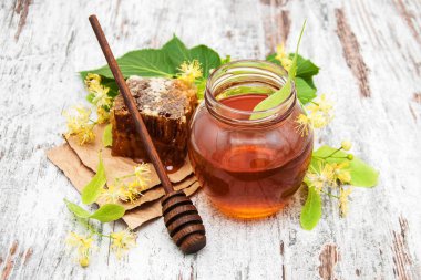 Bal ve ıhlamur çiçek