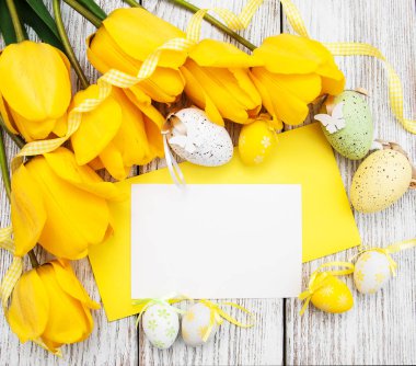 Paskalya tebrik kartı